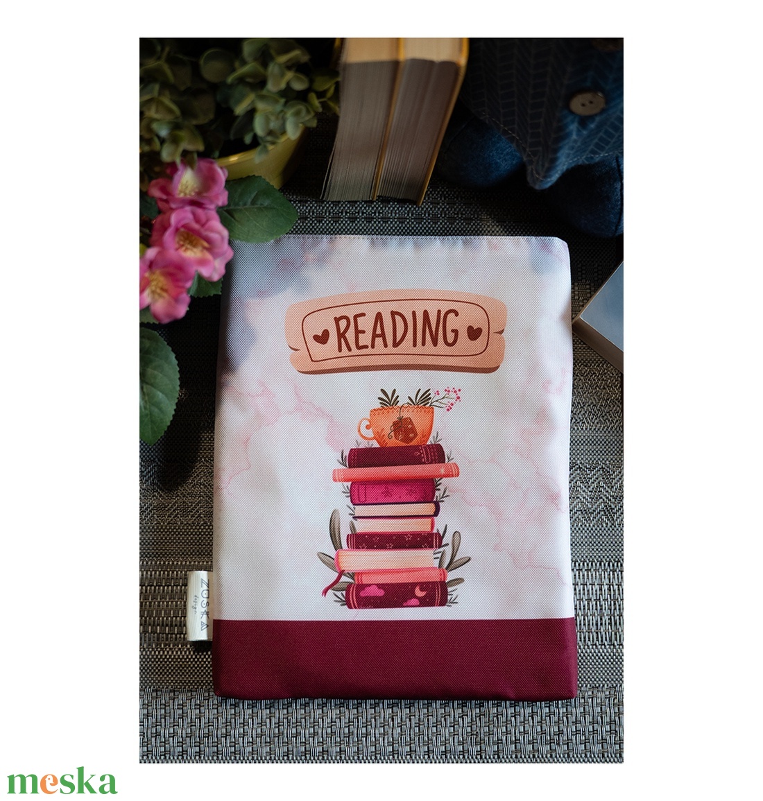 Könyvtok Reading vízhatlan - könyv & zene - könyvtok - Meska.hu