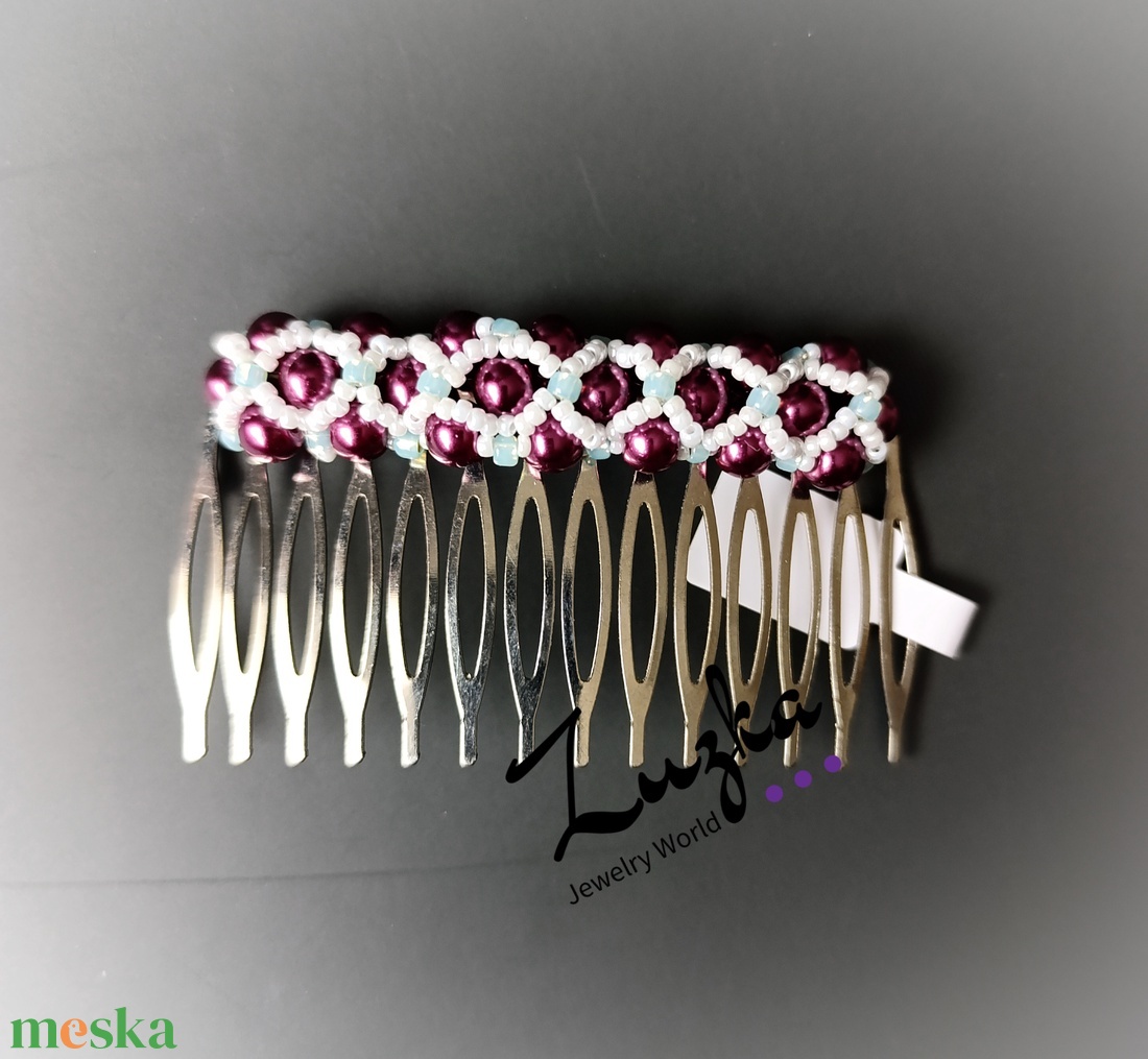 Kontyfésű - ruha & divat - hajdísz & hajcsat - hajcsat & hajtű - Meska.hu