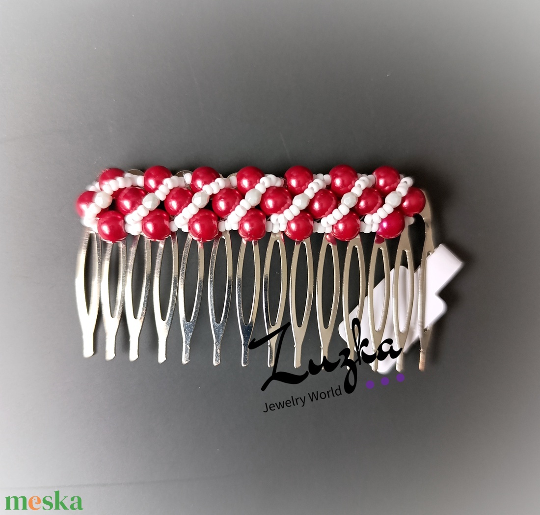 Kontyfésű - ruha & divat - hajdísz & hajcsat - hajcsat & hajtű - Meska.hu