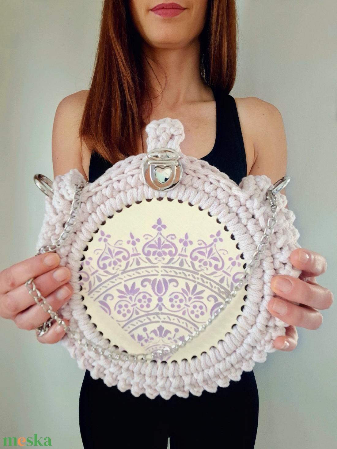 A lélek útján - egyedi stílusú horgolt táska - táska & tok - kézitáska & válltáska - kézitáska - Meska.hu
