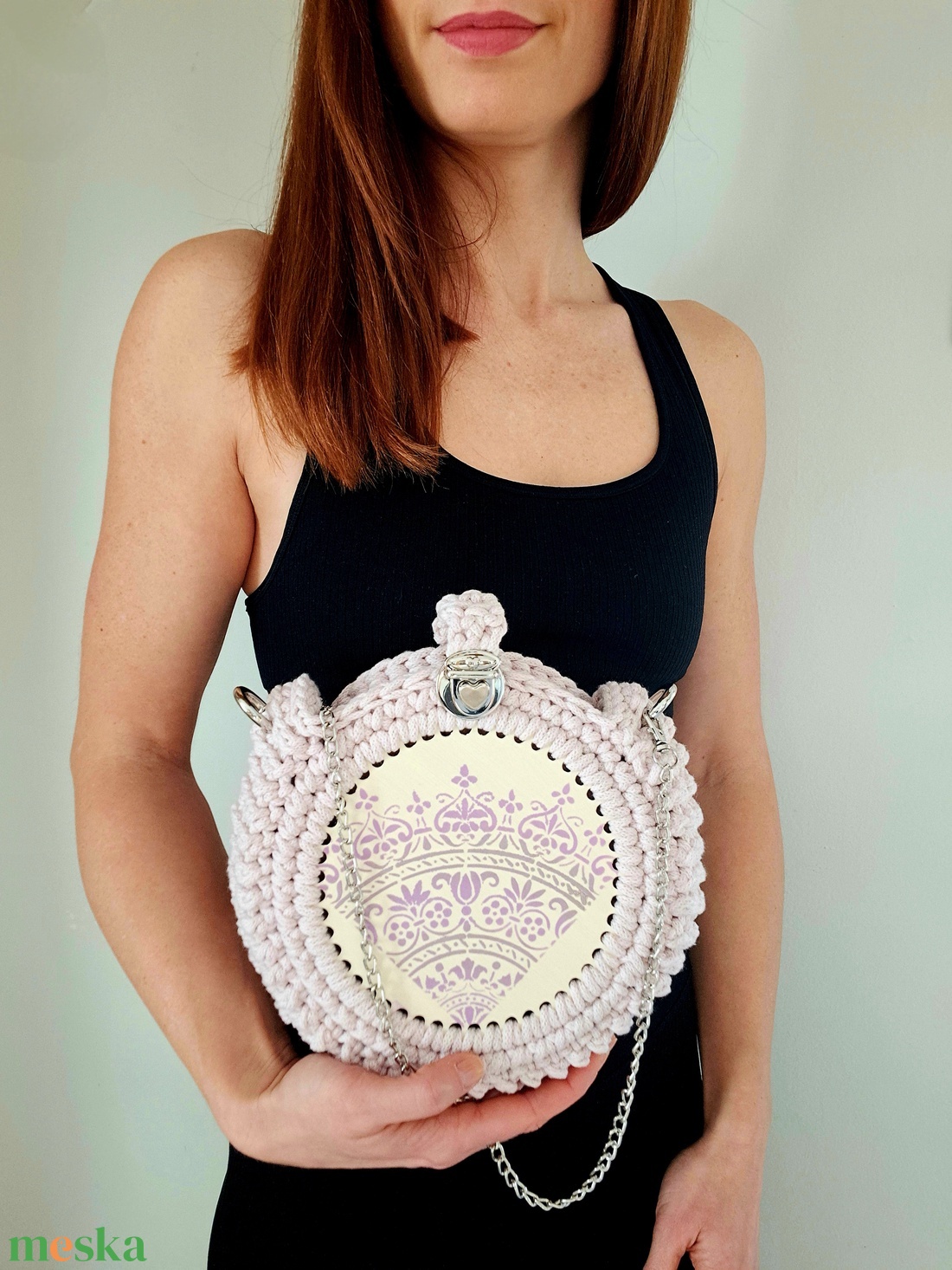 A lélek útján - egyedi stílusú horgolt táska - táska & tok - kézitáska & válltáska - kézitáska - Meska.hu