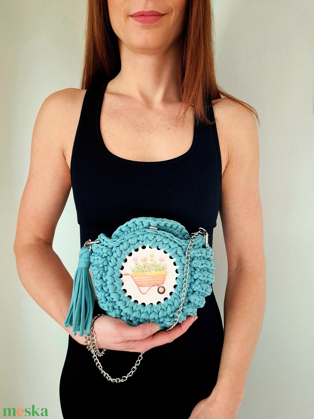 A természet útján - egyedi stílusú horgolt táska - táska & tok - kézitáska & válltáska - kézitáska - Meska.hu