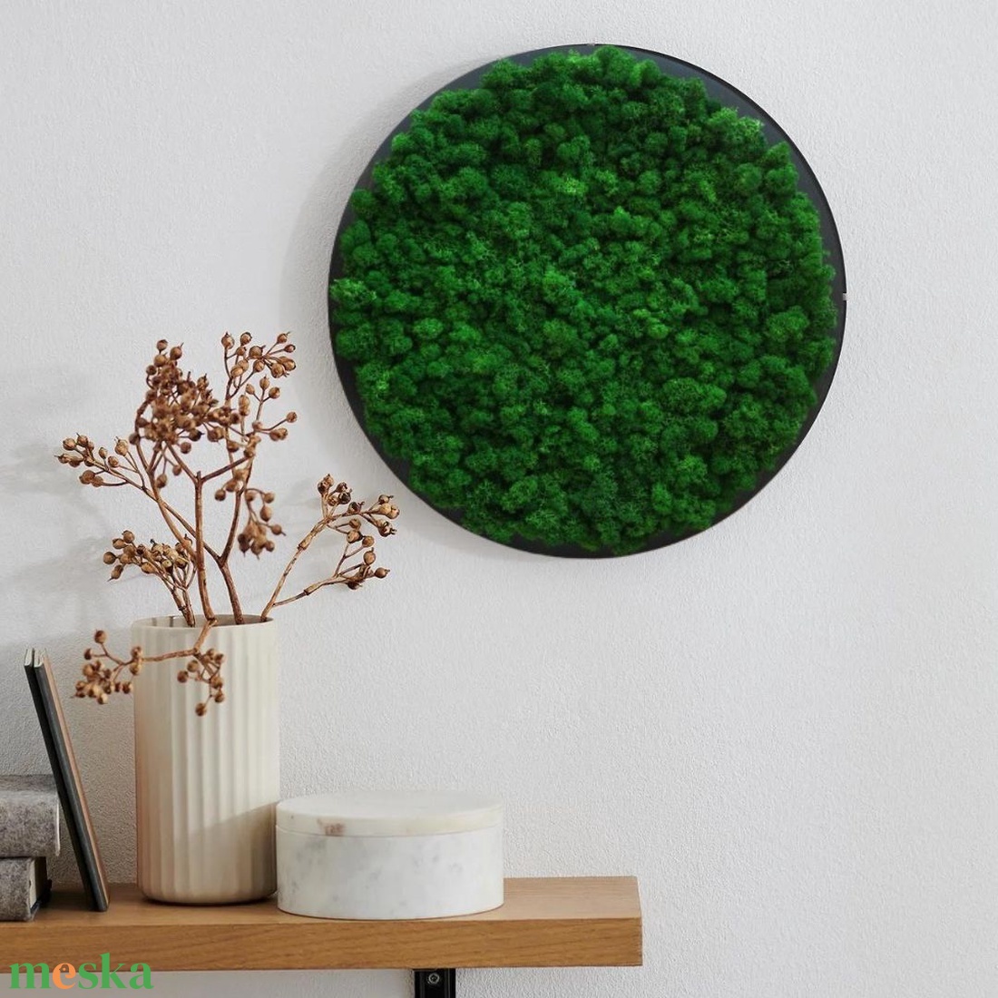 45 cm KÖR alakú zuzmókép fekete keretben - otthon & életmód - dekoráció - fali és függő dekoráció - zuzmókép, mohakép - Meska.hu 45 cm KÖR alakú zuzmókép fekete keretben - otthon & életmód - dekoráció - fali és függő dekoráció - zuzmókép, mohakép - Meska.hu