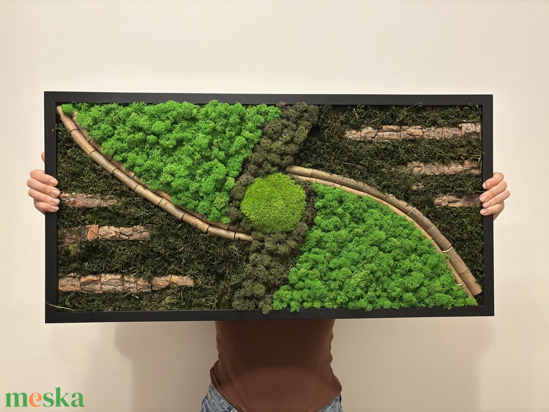 �Eye zuzmó panel - otthon & életmód - dekoráció - fali és függő dekoráció - zuzmókép, mohakép - Meska.hu