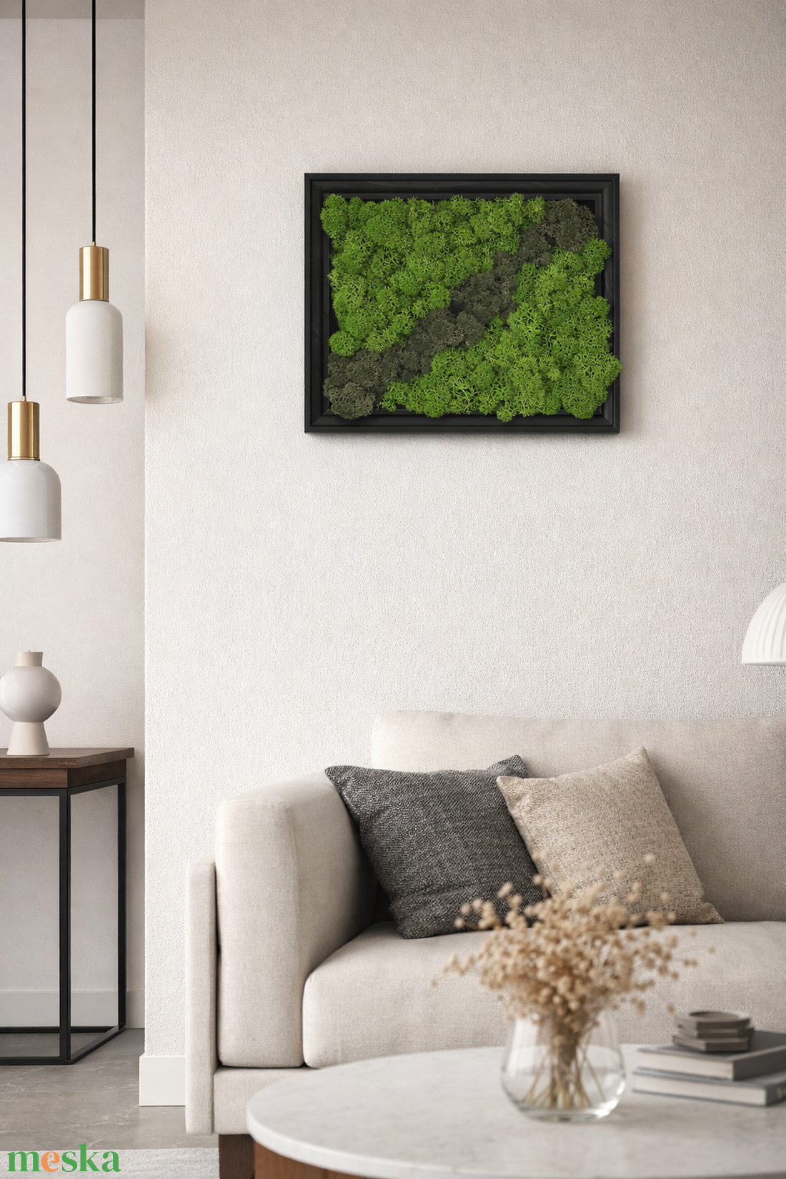 Prémium zuzmó falipanel - otthon & életmód - dekoráció - fali és függő dekoráció - zuzmókép, mohakép - Meska.hu