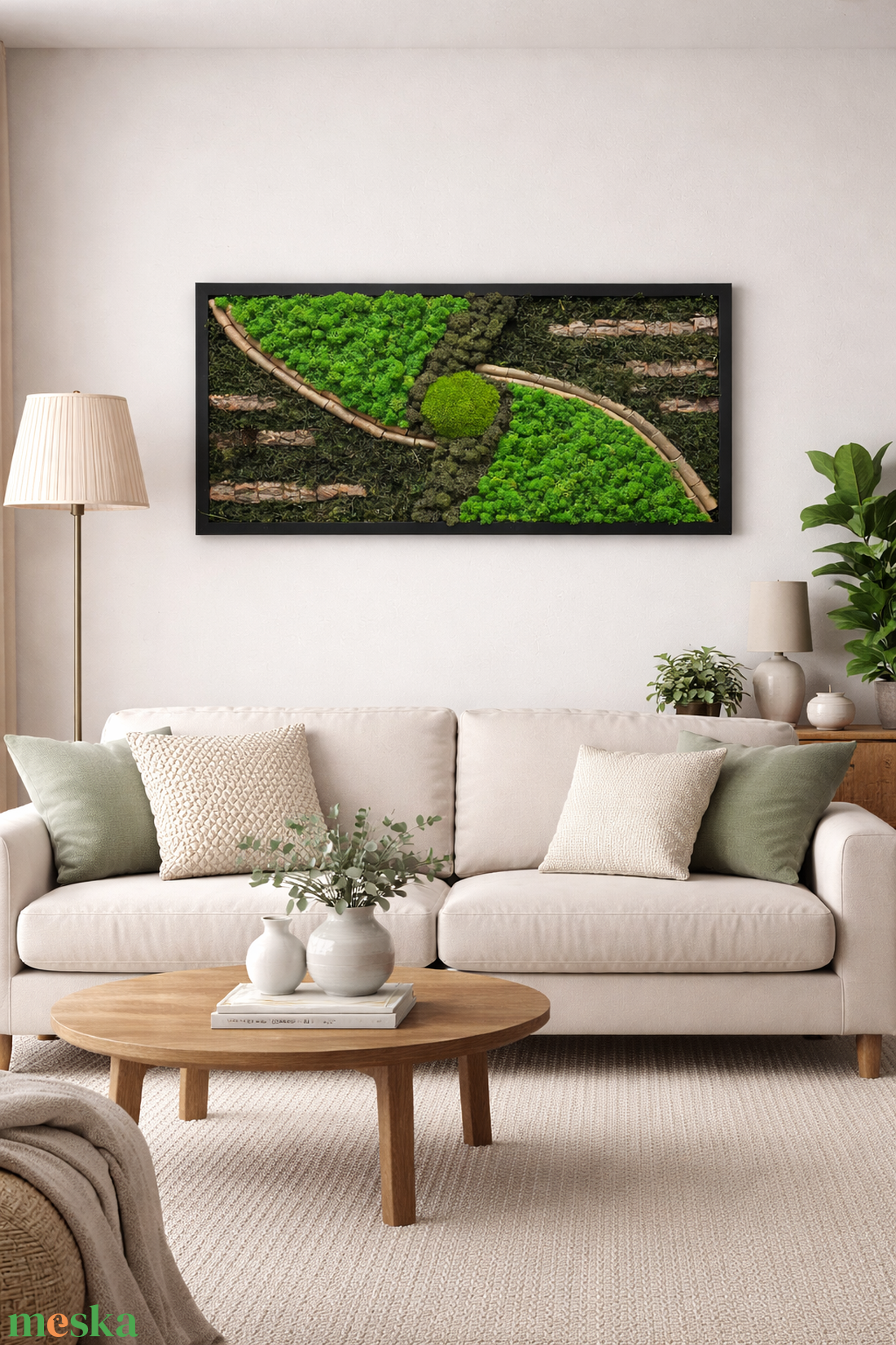 �Eye zuzmó panel - otthon & életmód - dekoráció - fali és függő dekoráció - zuzmókép, mohakép - Meska.hu