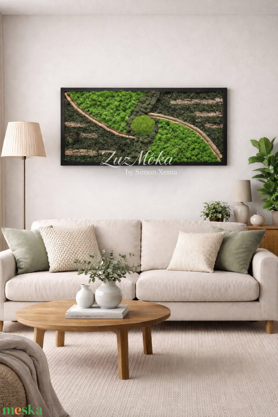 �Eye zuzmó panel - otthon & életmód - dekoráció - fali és függő dekoráció - zuzmókép, mohakép - Meska.hu