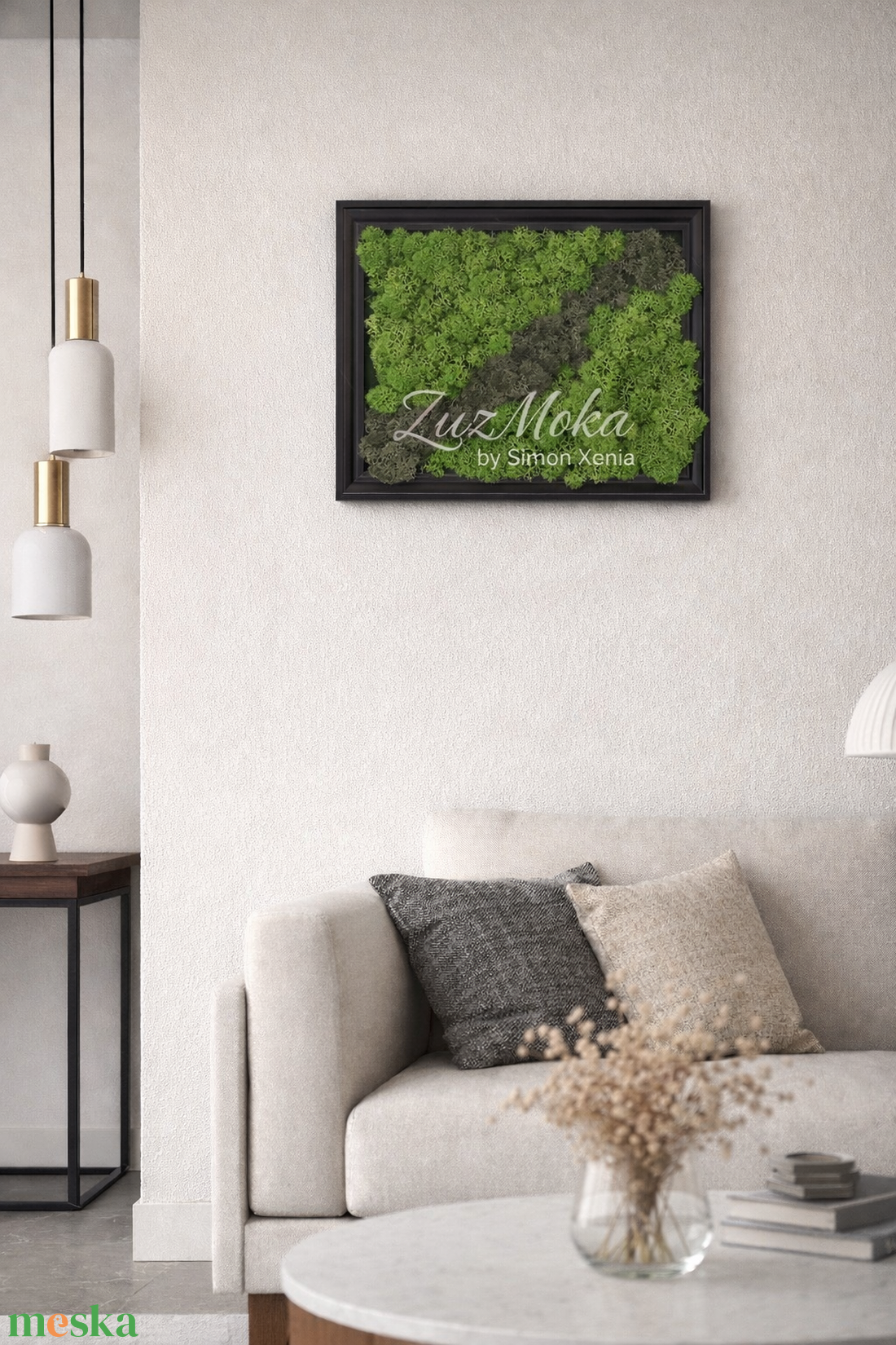 Prémium zuzmó falipanel - otthon & életmód - dekoráció - fali és függő dekoráció - zuzmókép, mohakép - Meska.hu