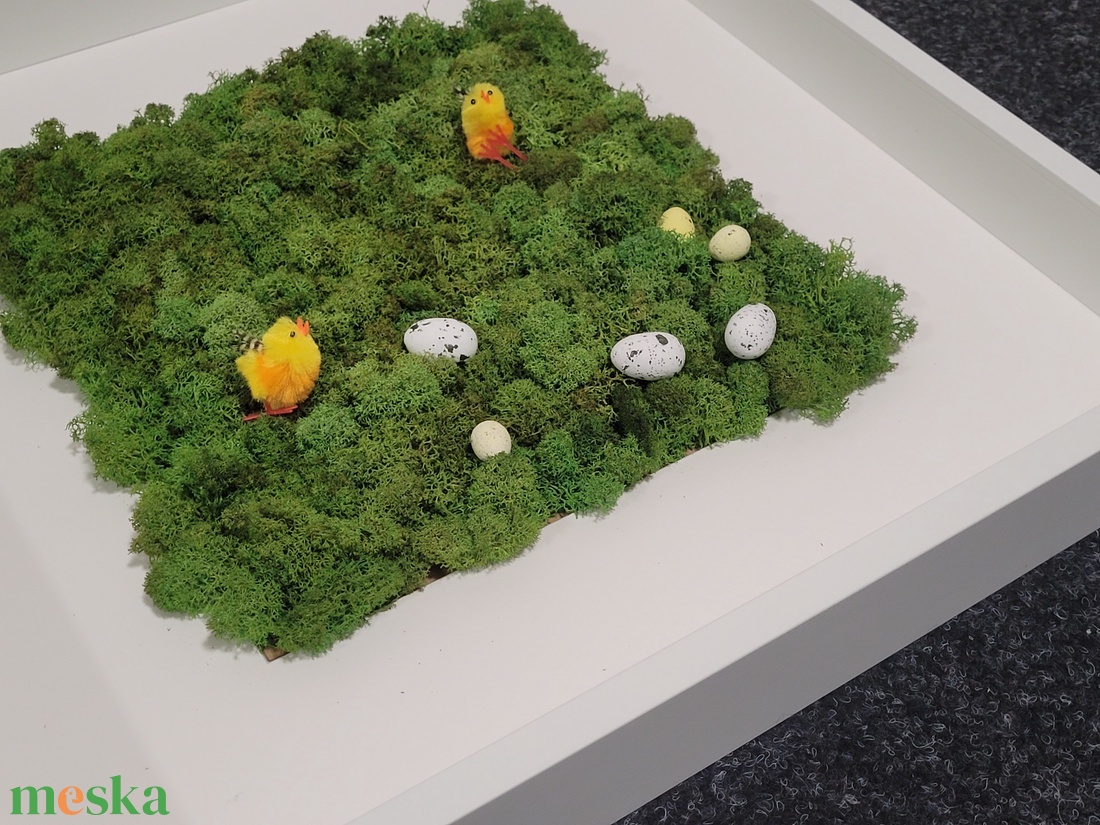 50cm x 50 cm Húsvéti zuzmókép - otthon & életmód - dekoráció - fali és függő dekoráció - falra akasztható dekor - Meska.hu 50cm x 50 cm Húsvéti zuzmókép - otthon & életmód - dekoráció - fali és függő dekoráció - falra akasztható dekor - Meska.hu