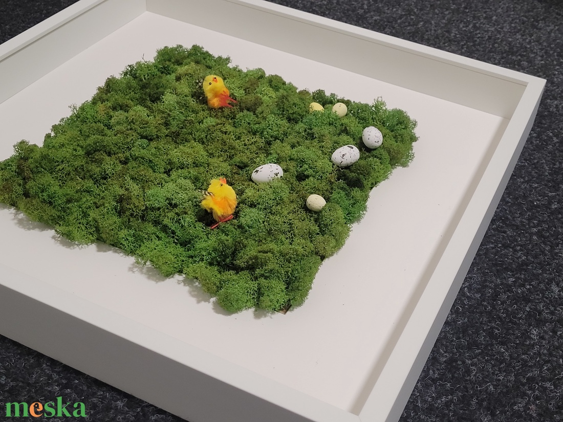 50cm x 50 cm Húsvéti zuzmókép - otthon & életmód - dekoráció - fali és függő dekoráció - falra akasztható dekor - Meska.hu 50cm x 50 cm Húsvéti zuzmókép - otthon & életmód - dekoráció - fali és függő dekoráció - falra akasztható dekor - Meska.hu