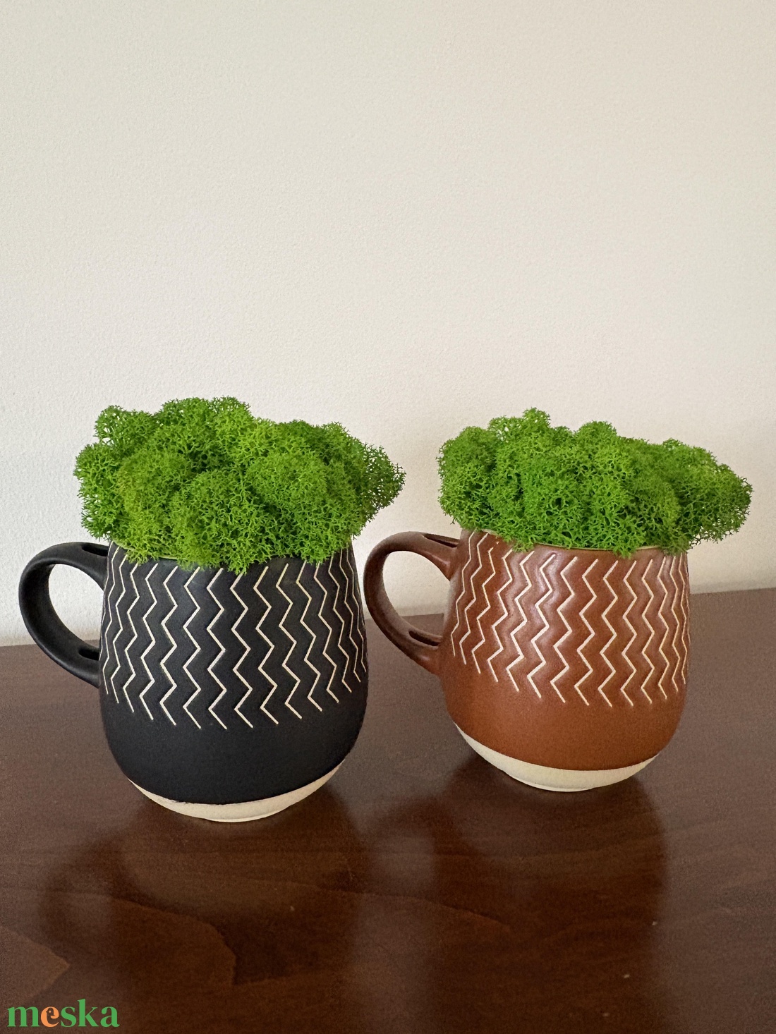 Izlandi zuzmó kaspóban  - otthon & életmód - dekoráció - asztal és polc dekoráció - zuzmódekoráció, mohadekoráció - Meska.hu