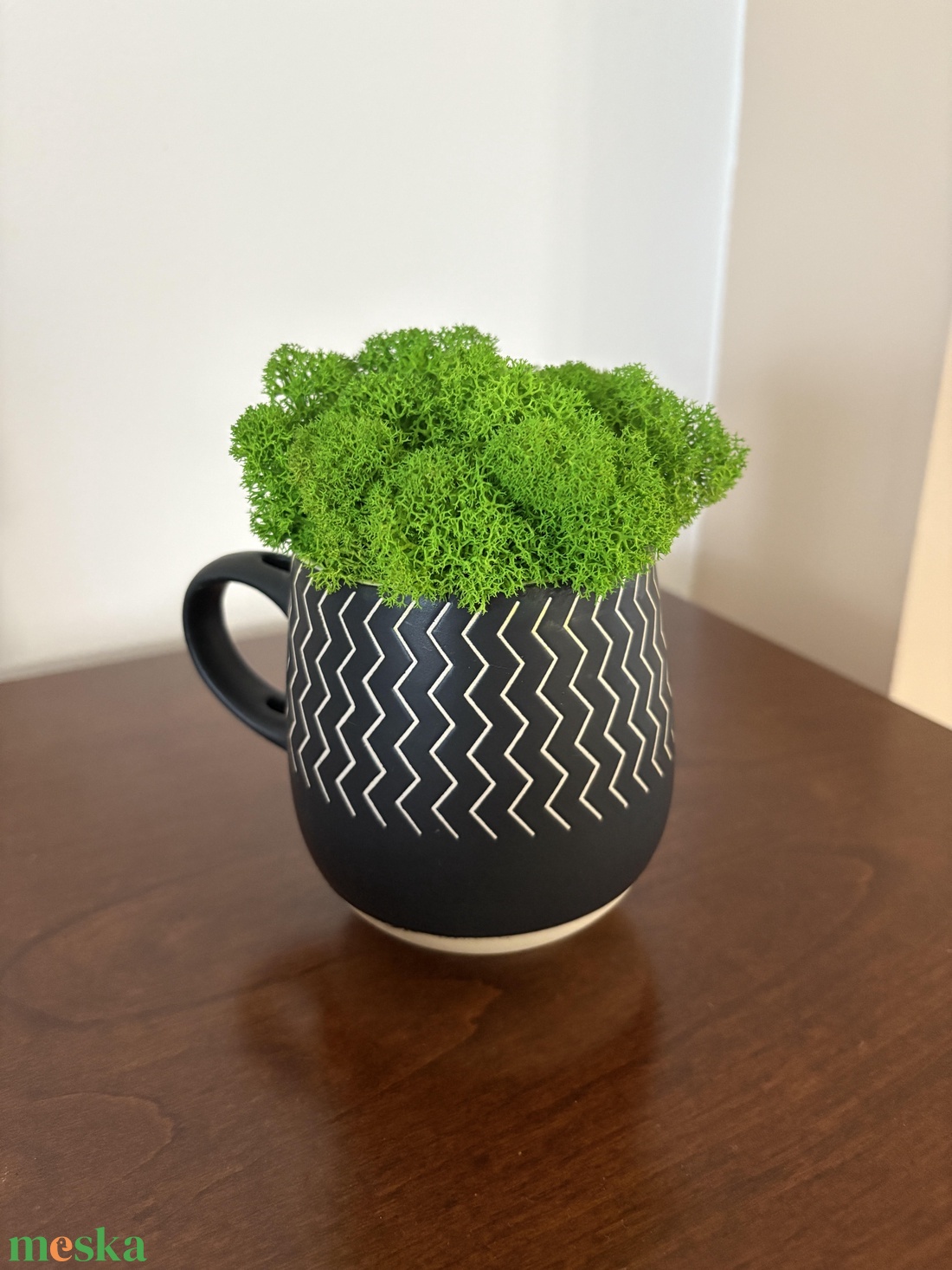 Izlandi zuzmó kaspóban  - otthon & életmód - dekoráció - asztal és polc dekoráció - zuzmódekoráció, mohadekoráció - Meska.hu