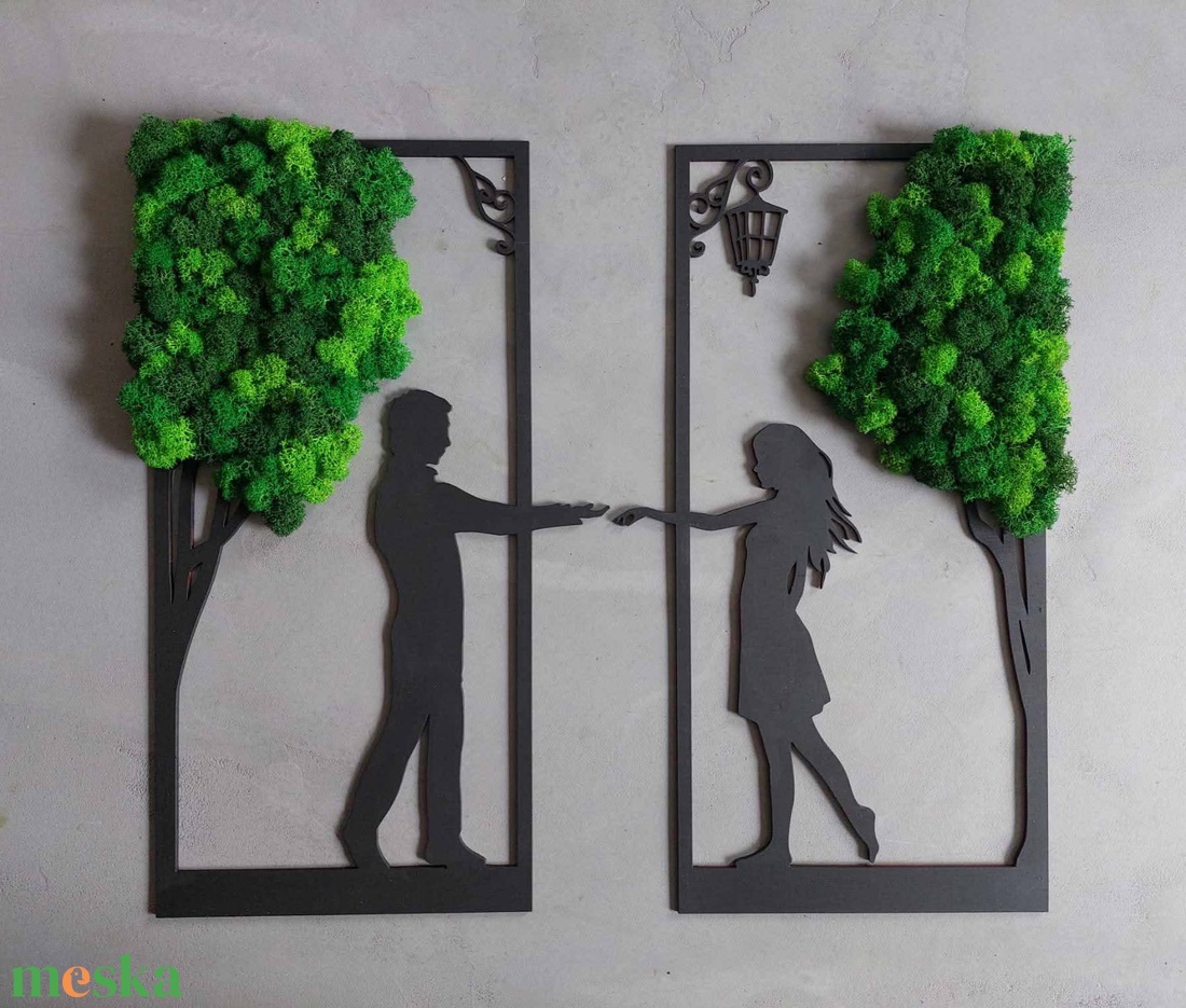 Az Érintés  - otthon & életmód - dekoráció - fali és függő dekoráció - zuzmókép, mohakép - Meska.hu