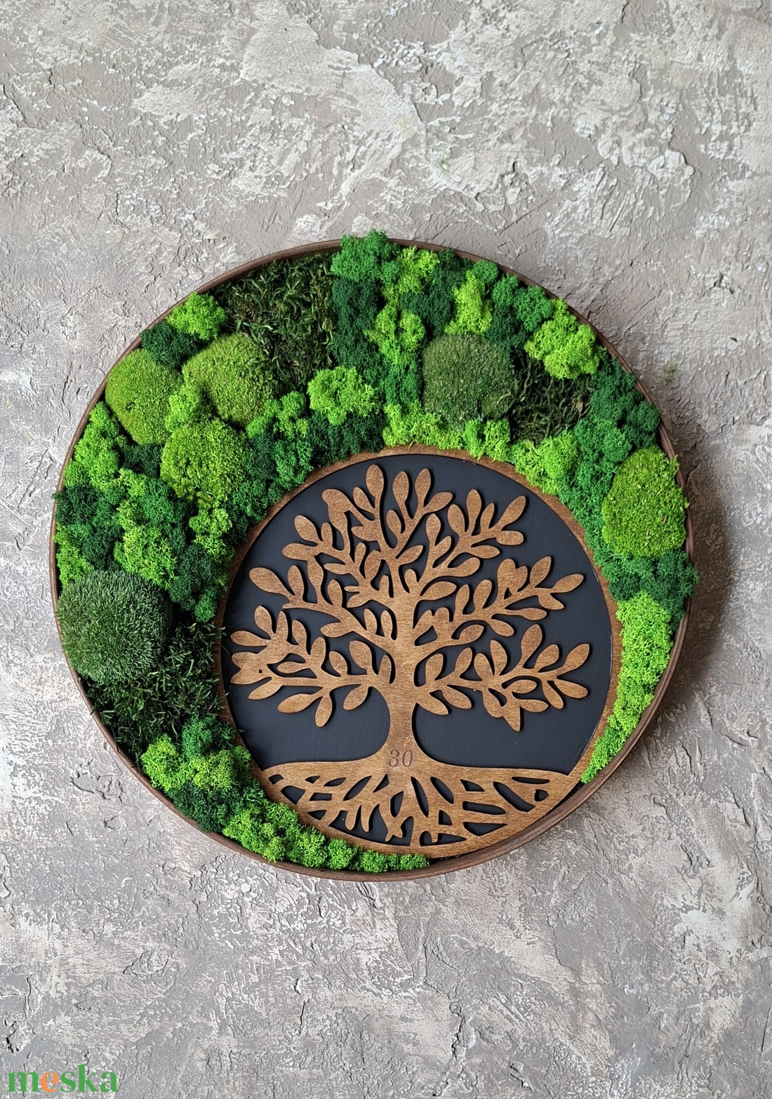 Hold ölén mohakép - otthon & életmód - dekoráció - kép & falikép - 3d képek - Meska.hu