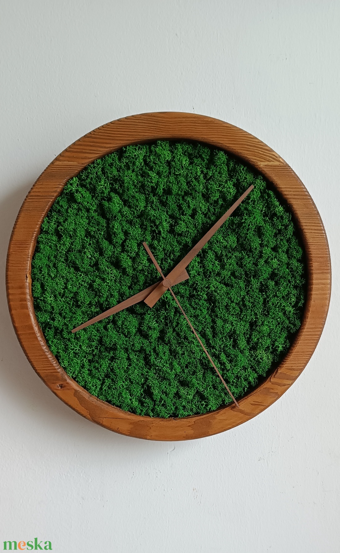 Zuzmó falióra - Tömörfából  - otthon & életmód - dekoráció - fali és függő dekoráció - falióra & óra - Meska.hu