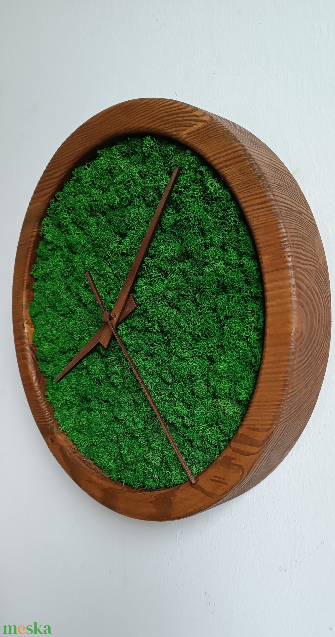 Zuzmó falióra - Tömörfából  - otthon & életmód - dekoráció - fali és függő dekoráció - falióra & óra - Meska.hu