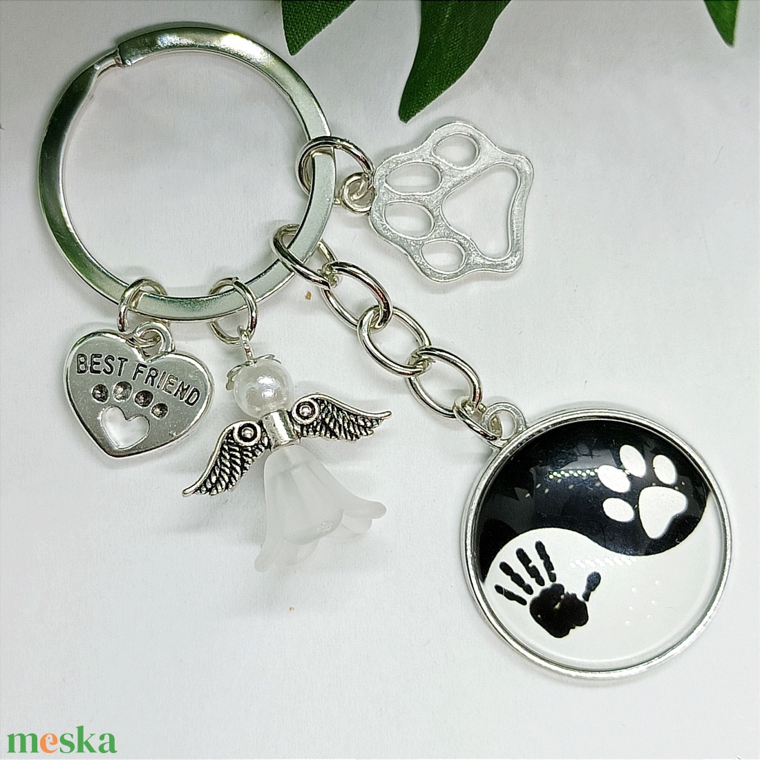 Legjobb barát kulcstartó - táska & tok - kulcstartó & táskadísz - kulcstartó - Meska.hu