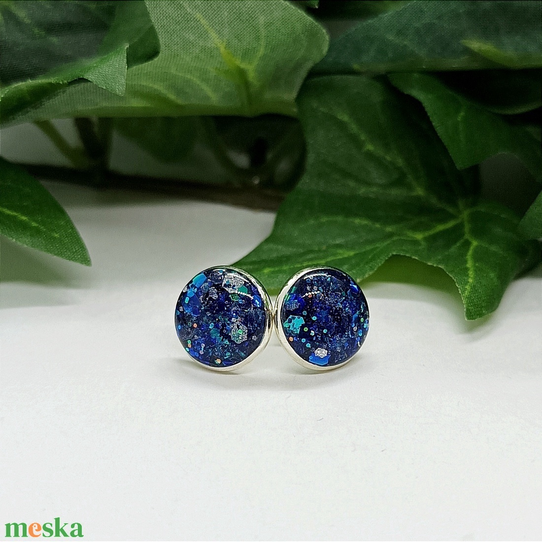 Téli színkavalkád pötty fülbevalók - ékszer - fülbevaló - pötty fülbevaló - Meska.hu