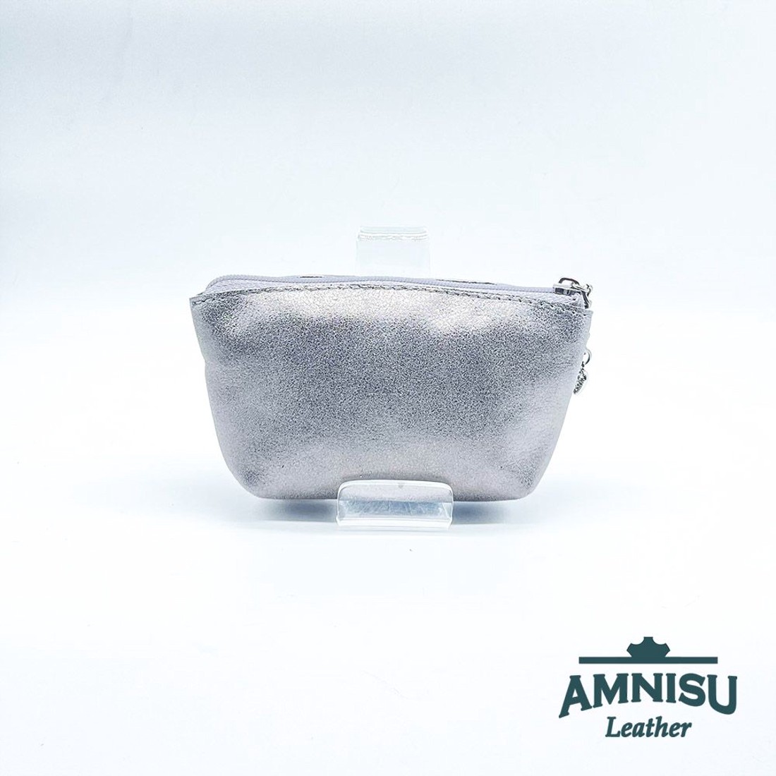 Ezüst - hologramos kettő cipzáras kulcstartó B1004 - táska & tok - kulcstartó & táskadísz - kulcstartó - Meska.hu