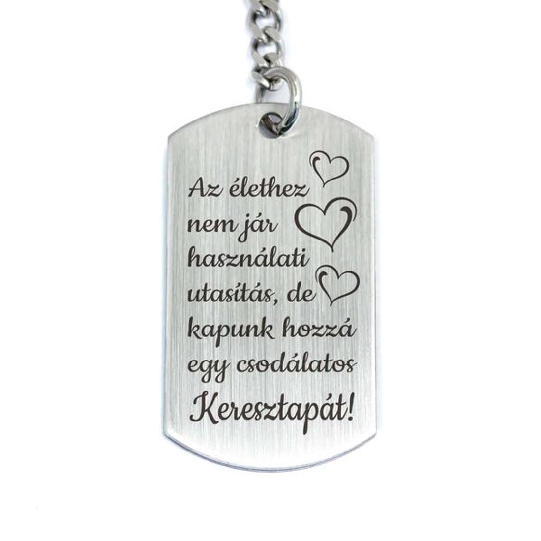 Csodálatos Keresztapát acél medálos kulcstartó - táska & tok - kulcstartó & táskadísz - kulcstartó - Meska.hu Csodálatos Keresztapát acél medálos kulcstartó - táska & tok - kulcstartó & táskadísz - kulcstartó - Meska.hu