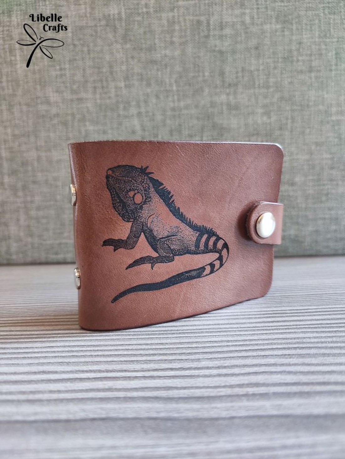 Leguános igazolványtartó - táska & tok - pénztárca & más tok - kártyatartó & irattartó - Meska.hu