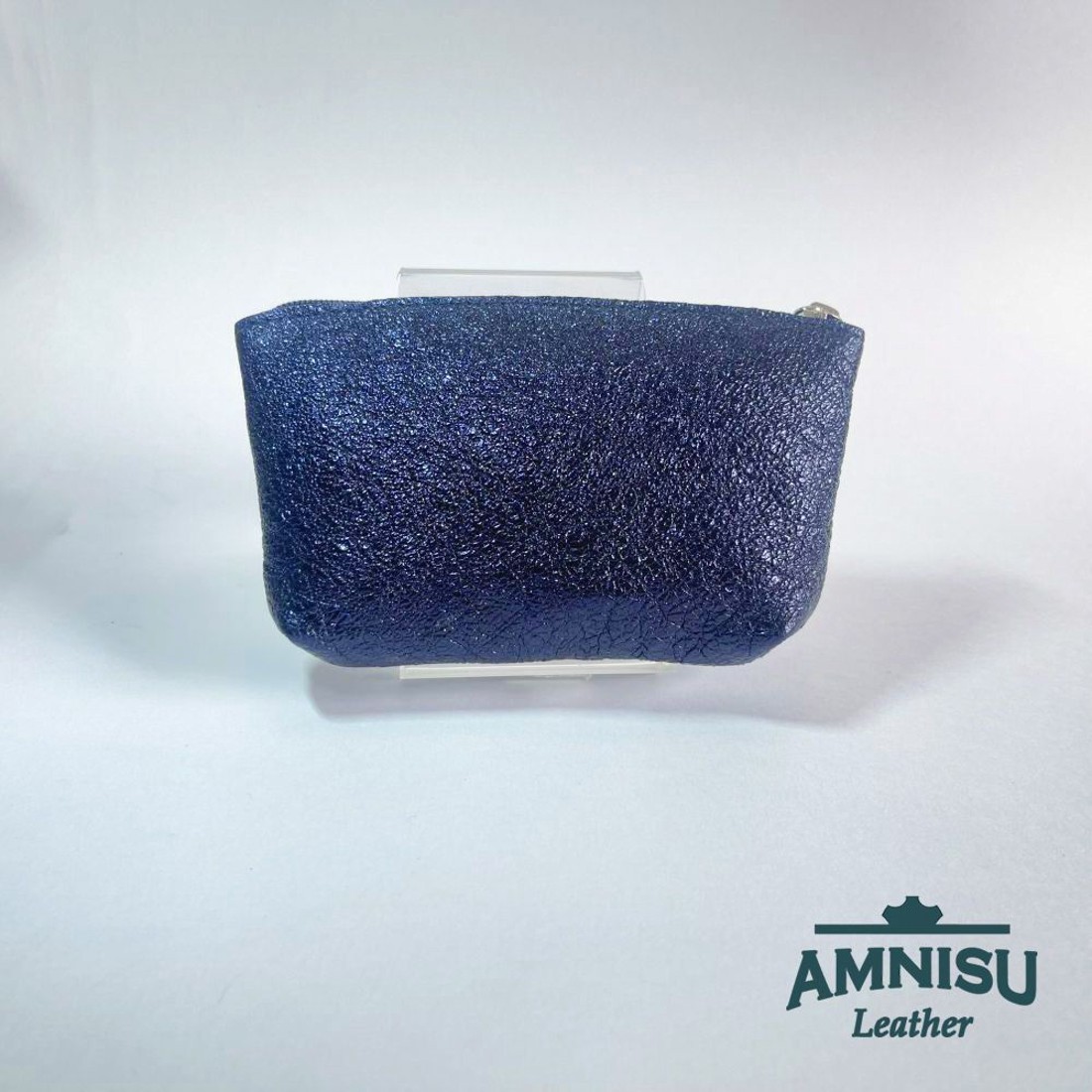 Metál sötétkék - kígyómintás egy cipzáras egyenes kristály köves kulcstartó E6008 - táska & tok - kulcstartó & táskadísz - kulcstartó - Meska.hu