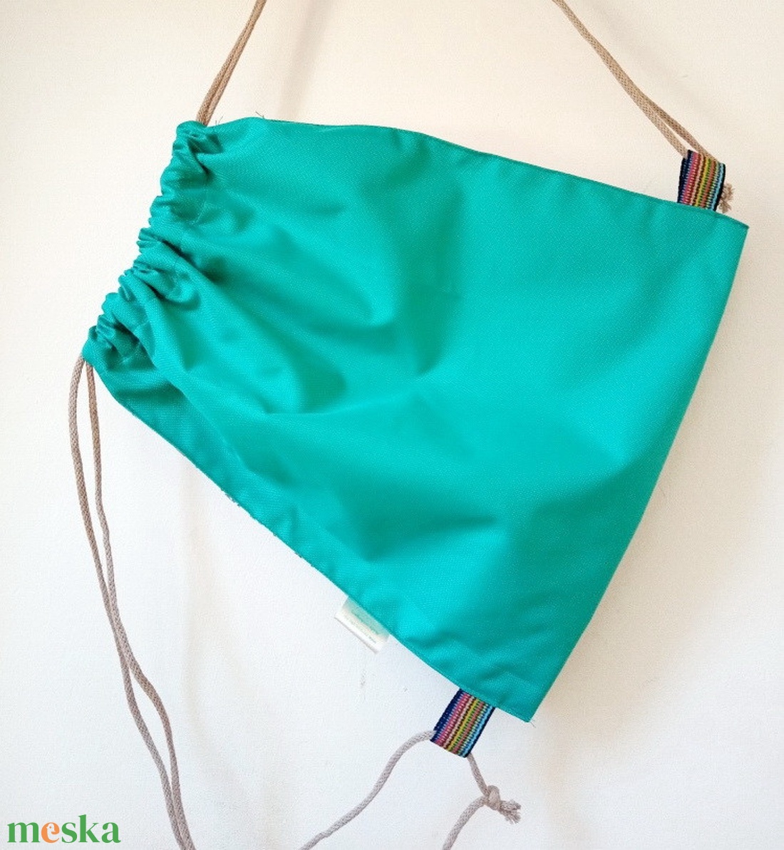 Hátizsák / tornazsák vízálló - táska & tok - hátizsák - hátizsák - Meska.hu