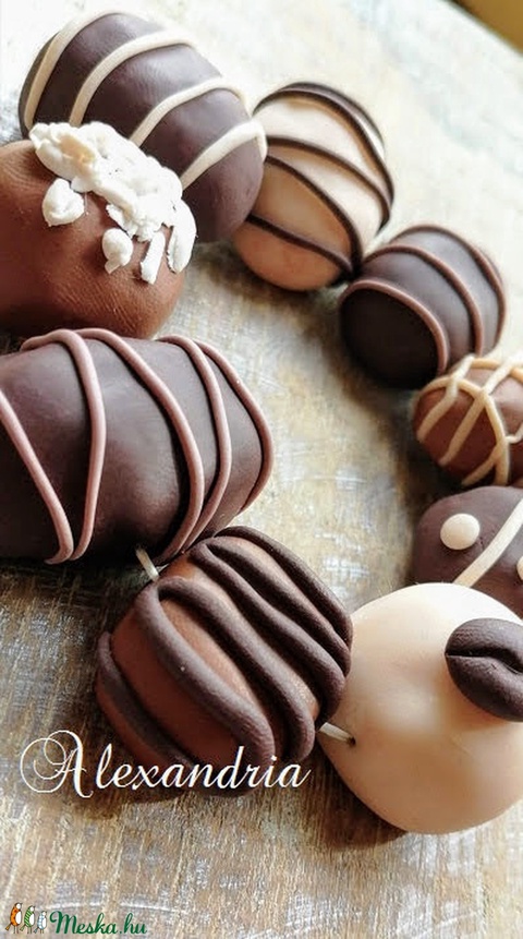 Bonbon karkötő - ékszer - karkötő - széles karkötő - Meska.hu Bonbon karkötő - ékszer - karkötő - széles karkötő - Meska.hu