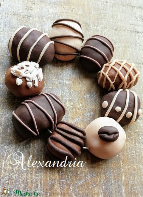Bonbon karkötő - ékszer - karkötő - széles karkötő - Meska.hu Bonbon karkötő - ékszer - karkötő - széles karkötő - Meska.hu