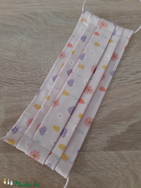 Gyermek textil maszk - rózsaszín, virágos rét gombákkal - maszk, arcmaszk - gyerek - Meska.hu Gyermek textil maszk - rózsaszín, virágos rét gombákkal - maszk, arcmaszk - gyerek - Meska.hu