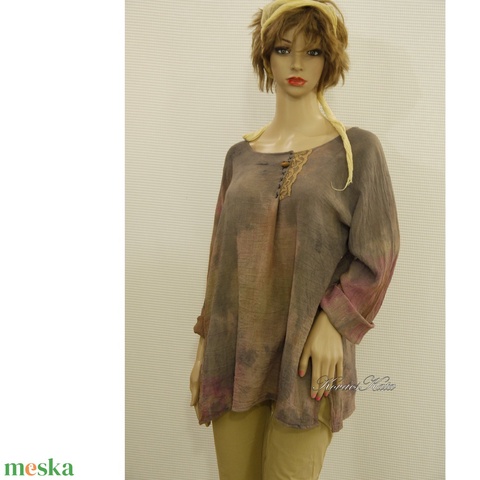 BATIK-SIKK / pasztell - design tunika - ruha & divat - női ruha - tunika - Meska.hu BATIK-SIKK / pasztell - design tunika - ruha & divat - női ruha - tunika - Meska.hu