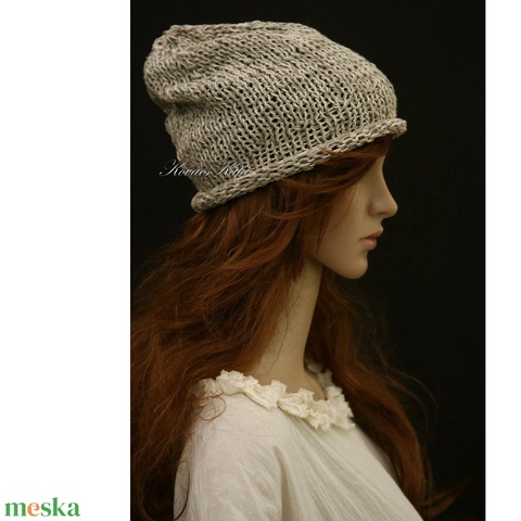 BEANIE - trendi kézzel kötött bézs sapka - ruha & divat - sál, sapka, kendő - sapka - Meska.hu BEANIE - trendi kézzel kötött bézs sapka - ruha & divat - sál, sapka, kendő - sapka - Meska.hu