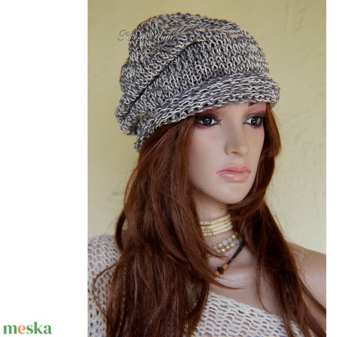 BEANIE / cink - trendi kézzel kötött lenes sapka - ruha & divat - sál, sapka, kendő - sapka - Meska.hu BEANIE / cink - trendi kézzel kötött lenes sapka - ruha & divat - sál, sapka, kendő - sapka - Meska.hu