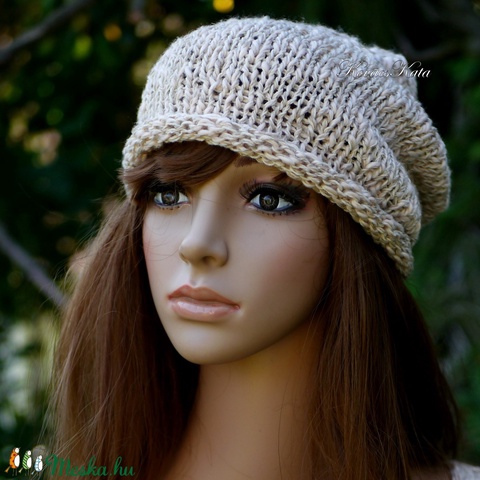BEANIE/barack - trendi kézzel kötött sapka - ruha & divat - sál, sapka, kendő - sapka - Meska.hu BEANIE/barack - trendi kézzel kötött sapka - ruha & divat - sál, sapka, kendő - sapka - Meska.hu