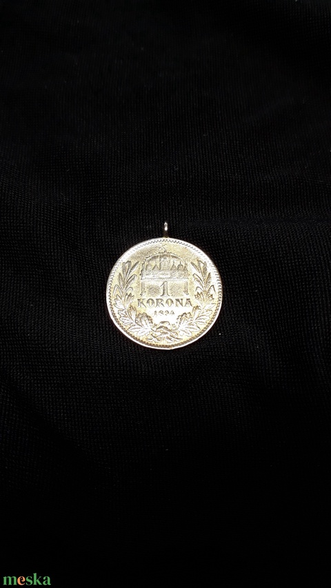 Zsebóralánc függő, medál 1 korona sárgarézből - ékszer - karóra és ékszeróra - zsebóra - Meska.hu Zsebóralánc függő, medál 1 korona sárgarézből - ékszer - karóra és ékszeróra - zsebóra - Meska.hu