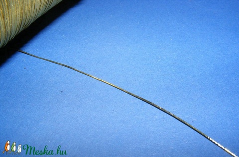 Metál zsinór (0,5 mm/1 m) - fényes arany - gyöngy, ékszerkellék - Meska.hu Metál zsinór (0,5 mm/1 m) - fényes arany - gyöngy, ékszerkellék - Meska.hu
