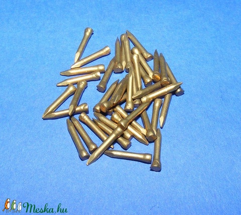 Szög-2 (10x1,5 mm/20 db) - bognár, arany - csat, karika, zár - Meska.hu Szög-2 (10x1,5 mm/20 db) - bognár, arany - csat, karika, zár - Meska.hu