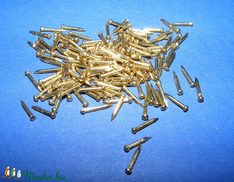 Szög-6 (8x1 mm/20 db) - bognár, arany - csat, karika, zár - Meska.hu Szög-6 (8x1 mm/20 db) - bognár, arany - csat, karika, zár - Meska.hu