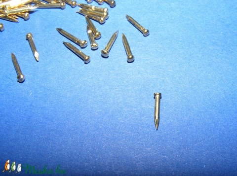 Szög-6 (8x1 mm/20 db) - bognár, arany - csat, karika, zár - Meska.hu Szög-6 (8x1 mm/20 db) - bognár, arany - csat, karika, zár - Meska.hu