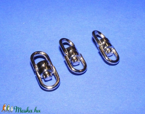 Forgószem (464/A minta/1 db) - 19,5x9 mm - csat, karika, zár - Meska.hu Forgószem (464/A minta/1 db) - 19,5x9 mm - csat, karika, zár - Meska.hu