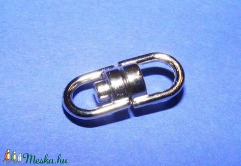 Forgószem (464/A minta/1 db) - 19,5x9 mm - csat, karika, zár - Meska.hu Forgószem (464/A minta/1 db) - 19,5x9 mm - csat, karika, zár - Meska.hu