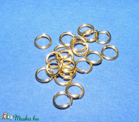 Szerelőkarika (1012/E minta/20 db) - 4x0,7 mm - gyöngy, ékszerkellék - Meska.hu Szerelőkarika (1012/E minta/20 db) - 4x0,7 mm - gyöngy, ékszerkellék - Meska.hu