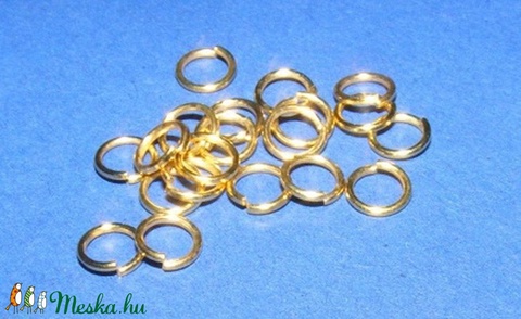 Szerelőkarika (1012/E minta/20 db) - 4x0,7 mm - gyöngy, ékszerkellék - Meska.hu Szerelőkarika (1012/E minta/20 db) - 4x0,7 mm - gyöngy, ékszerkellék - Meska.hu