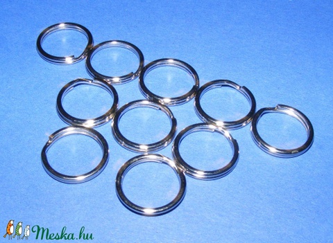 Kulcskarika (460/A minta/10 db) - 15 mm - csat, karika, zár - Meska.hu Kulcskarika (460/A minta/10 db) - 15 mm - csat, karika, zár - Meska.hu