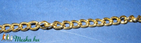 Táskalánc (9x6 mm/120 cm) - arany színű - csat, karika, zár - Meska.hu Táskalánc (9x6 mm/120 cm) - arany színű - csat, karika, zár - Meska.hu