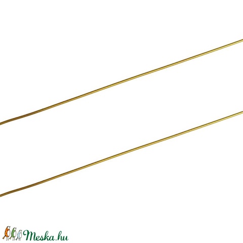 Ékszerdrót ( 0,5 mm/1 db) - bronz - - Meska.hu Ékszerdrót ( 0,5 mm/1 db) - bronz - - Meska.hu