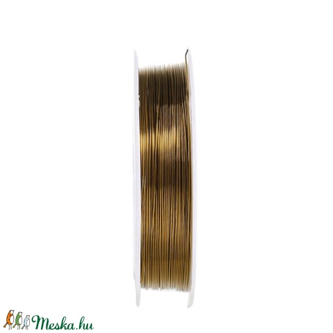 Ékszerdrót ( 0,5 mm/1 db) - bronz - - Meska.hu Ékszerdrót ( 0,5 mm/1 db) - bronz - - Meska.hu