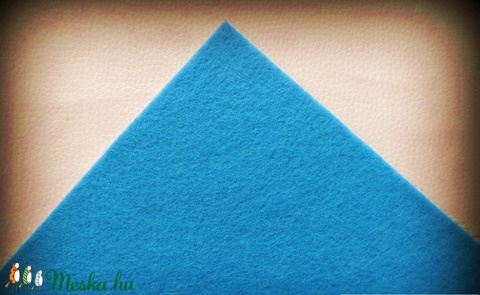 Dekorfilc (2 mm/kemény) - azúrkék - textil - Meska.hu Dekorfilc (2 mm/kemény) - azúrkék - textil - Meska.hu