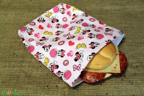 MINNIE-s uzsonnás zsák (20x22cm)-ÖKO környezetbarát anyagból óvodásoknak,iskolásoknak,-INGYENES SZÁLLÍTÁSSAL - táska & tok - bevásárlás & shopper táska - shopper, textiltáska, szatyor - Meska.hu MINNIE-s uzsonnás zsák (20x22cm)-ÖKO környezetbarát anyagból óvodásoknak,iskolásoknak,-INGYENES SZÁLLÍTÁSSAL - táska & tok - bevásárlás & shopper táska - shopper, textiltáska, szatyor - Meska.hu