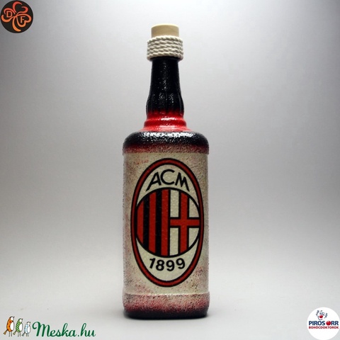 AC MILAN pálinkás üveg ; futball szurkolóknak - otthon & lakás - dekoráció - díszüveg - Meska.hu AC MILAN pálinkás üveg ; futball szurkolóknak - otthon & lakás - dekoráció - díszüveg - Meska.hu